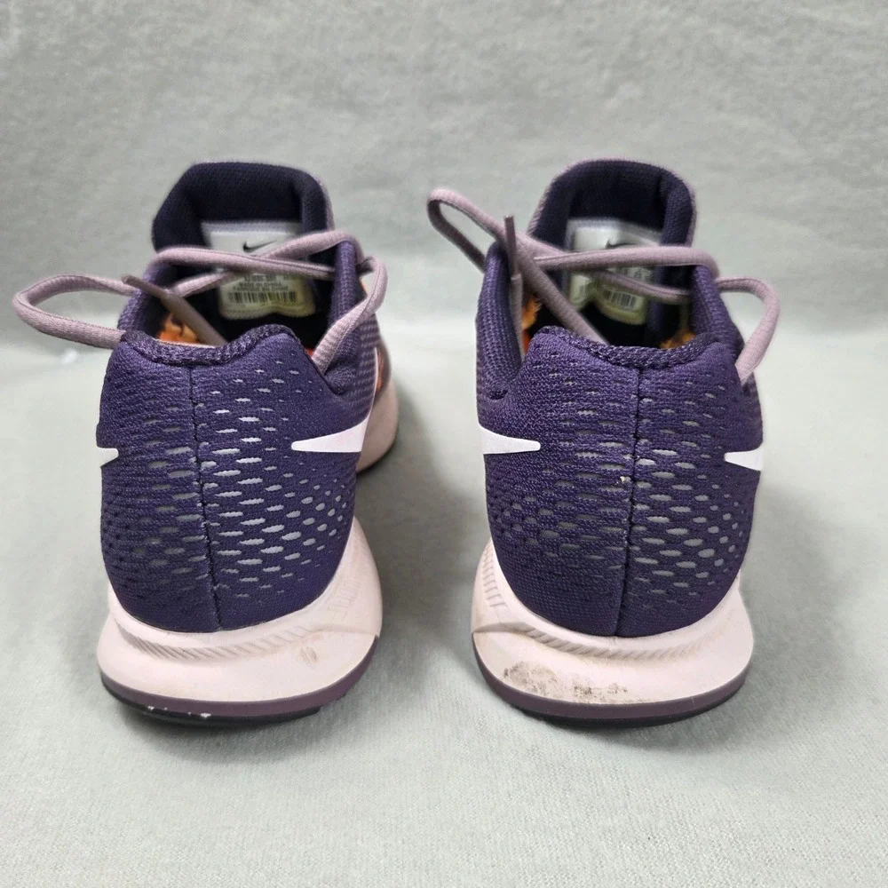 Nike Air Zoom Pegasus 33 Womens Running Shoes Plum Orange 831356-500 US 6.5